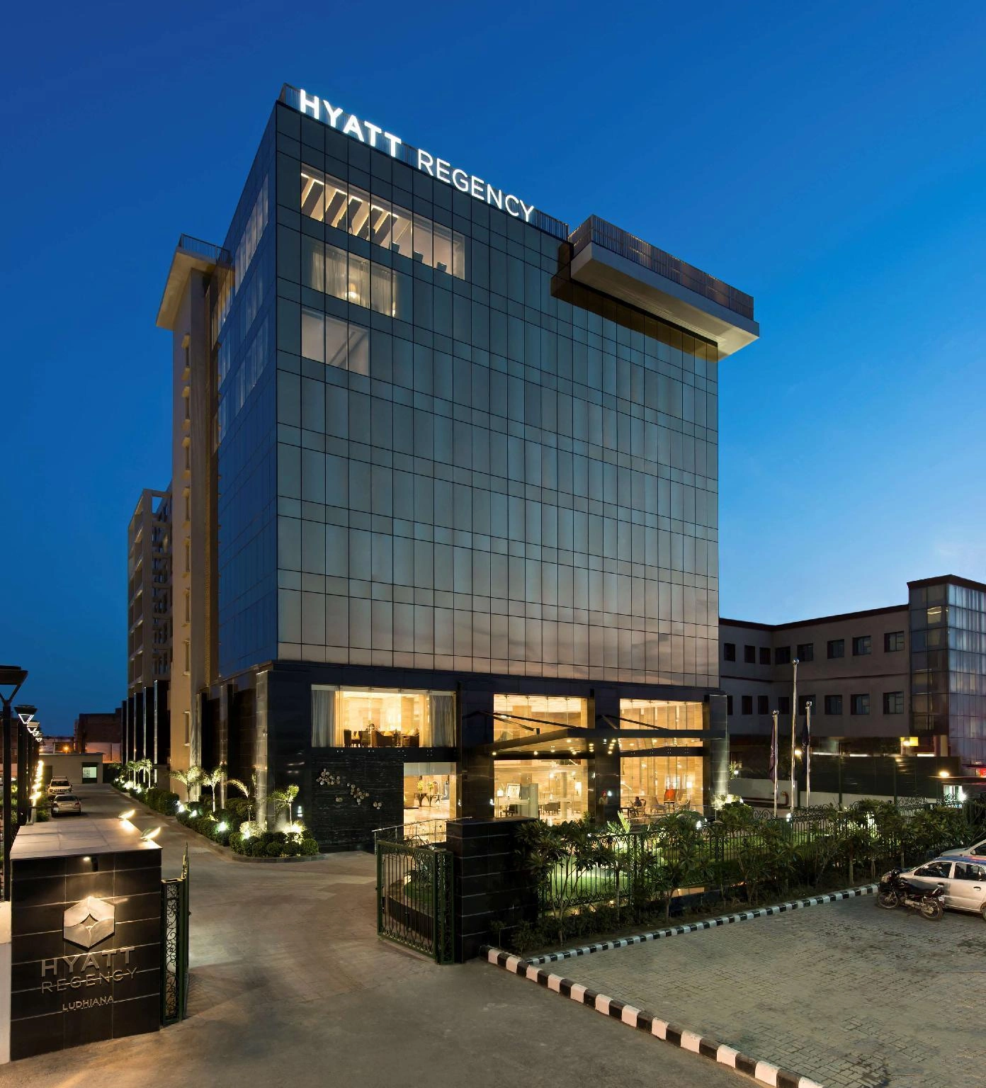 Hyatt Regency hotel exterior Ludhiana Punjab