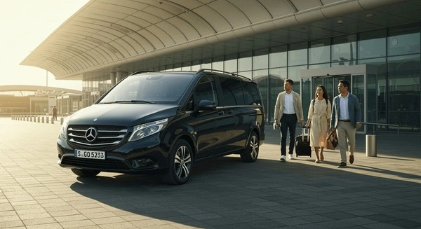 Kia Carnival and Force Urbania comparison for premium airport group transfers at Delhi IGI Terminal 3