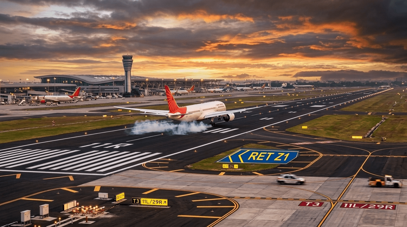 Delhi Airport Third Runway Reopens: Runway 11R/29L Back in Service After 7-Month Rehabilitation